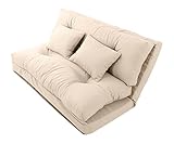 ソファー ソファベッド マットレスソファ ごろ寝マット 幅120 2人掛け /アイボリー