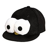 (Sandalup)赤ちゃん帽子 ボウシ キャップ かわいい鳥 ベビー 子供用 野球帽（ブラック）