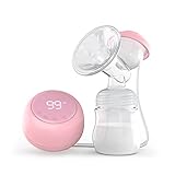 WAYONE さく乳器 電動搾乳器 催乳 搾乳ダブルモード 搾乳機 9段階吸引圧調節 LEDタッチパネル 片手で簡単操作 静音 軽量 (ピンク)