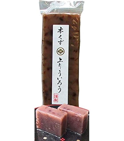 Amazon | 桃太郎製菓 本くず 上り ういろう・抹茶 230g 1本 | 桃太郎