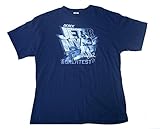 Derek Jeterニューヨークヤンキース# 2大人用XL XLクルーネック半袖NY Greatestシャツ – ネイビーブルー