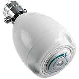 High Quality N2915-V 1.5 GPM Earth Showerhead Massage with Soap and Soak Valve, Small, White