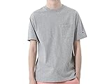 [チャンピオン] Tシャツ 半袖 綿100% 定番 ポケット付き ショートスリーブポケットTシャツ C3-M349 メンズ オックスフォードグレー M