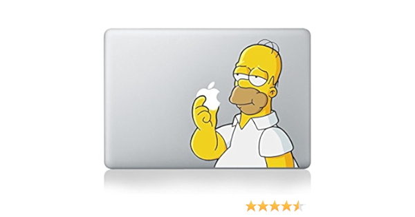 Amazon Co Jp ザ シンプソンズ The Simpsons ホーマー Macbookpro Air13インチ対応 ステッカー 14 77 並行輸入品 パソコン 周辺機器
