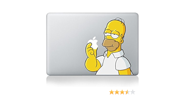 Amazon Co Jp ザ シンプソンズ The Simpsons ホーマー Macbookpro Air13インチ対応 ステッカー 14 77 並行輸入品 パソコン 周辺機器