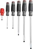 Stanley Proto J1206SRF Duratek Slotted Screwdriver Set, 6-Piece [並行輸入品]