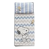 【ラムズ＆アイヴィ（Lambs & Ivy）】スヌーピーおひるねマット  枕・敷マット・ブランケット一体型！ まるめて持ち運びも便利！ [並行輸入品]