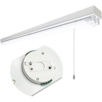 Amazon | 引きひもスイッチあり 引掛シーリング式LED蛍光灯器具