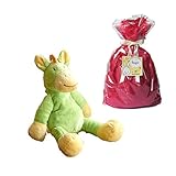 メモリアルギフト 洗えるぬいぐるみ ミンクプラッシュ 馬 通常子供ラッピング