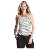 Seraphine セラフィン マタニティトップ Luna NS ノーティカルストライプバンブーマタニティナーシングタンクトップ サイズS ブルーストライプ 授乳対応