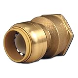 Cash Acme U086LF SharkBite Lead-Free 3/4-Inch X 1-Inch Water Softener Fitting [並行輸入品]