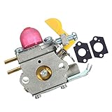 P Prettyia Poulan Weedeater Husqvarnaなど用　キャブレター ガスケット付 交換部品