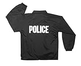 ROTHCO / ロスコ 7647 BLACK PRINTED LAW ENFORCEMENT LINED ''POLICE'' COACH JACKET【サイズ：2XL】メンズ ジャンバー〈POLI