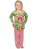 ローラ・Dareベビー女の子サンタドットHoliday Gift Present PJシャツパンツ( 6 m – 24 m ) カラー: グリーン