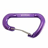 ビッグマン(BIGMAN) カラビナ(CARABINER) 70mm AFC5-7PL パープル