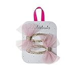 Rockahula Kidsロッカフラキッズ/H553Pチュールリボンクリップ/ピンク