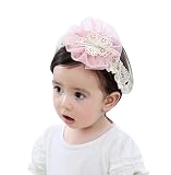 Shenguang ベビー ヘアバンド 赤ちゃん カチューシャ バンド 髪飾り 新生児 キッズ 花 レース ヘアアクセサリー 出産祝い (タイプE)