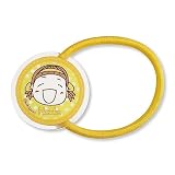 キキぷり アクリルヘアゴム イエロー