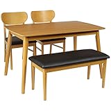 タマリビング ダイニングセット ナチュラル 幅120cm シープ 50002767-72-77 4点入