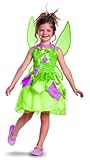 Disguise Disney Fairies Tinker Bell Classic Girls Costume, 3T-4T by Disguise [並行輸入品]