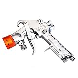 Valianto W-77 Nozzle Color Available Pressure Feed Spray Gun Orange Nozzle Size 2.5mm [並行輸入品]