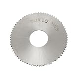 uxcell チップソー 丸ノコ HSS スロッティング鋼 軽量 50mm x 1mm x 16mm