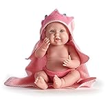 La Newborn Princess by JC Toys - Realistic 17" Anatomically Correct Real Girl - All Vinyl Designed b