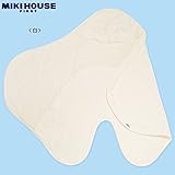MIKIHOUSE FIRST(ミキハウスファースト)あんよがすっぽり入るレース付きアフガン －－－,白（01）