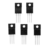 SODIAL(R) 5個N-チャネルパワーMOSFET 5N60低ゲート電荷4.5A 600V