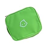 【 nitto 】 ベビー キッズ お出かけ 旅行 救急 ケース お薬入れ マルチ ポーチ (イエローグリーン)
