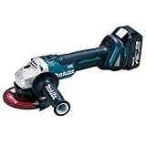 マキタ:125ミリ充電式ディスクグラインダ GA504DRM