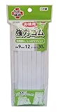 KAWAGUCHI お徳用 強力ゴム 12コール 幅9mm 長さ30m巻 白 93-365