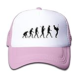 子供 メッシュキャップ 通気性 今季最新 ゴルフ ハット ギター 進化 おしゃれ 帽子 カジュアル ストーリート系ピンク プリント付き 無地