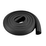 uxcell コーナークッション　コーナーガード　コーナーパッド　コーナーカバー ケガ防止　保護 コーナー エッジ クッション 家具ガード ソフト テーブル 安全保護 2M ダークブラウン