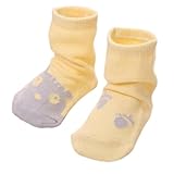 ノンスリップ新生児幼児靴下3脚暖かいノンスキッドストッキング赤ちゃんの誕生日の贈り物-A08