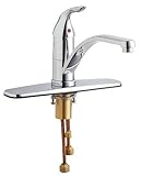SINGLE LEVER HOT AND COLD WATER MIXING SINK FAUCET [並行輸入品]