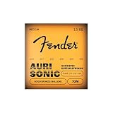 Fender アコースティックギター弦 80/20 Bronze Acoustic Strings, Ball End, 70M .013-.056