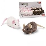 Gund Creepers Mice Zip Alongs 5" White [並行輸入品]