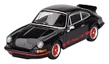 MINI GT 1/64 ポルシェ 911 カレラ RS 2.7 ブラック/レッドリバリー 右ハンドル 完成品