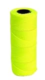 MARSHALLTOWN The Premier Line ML339 Mason's Line 500-Foot Fluorescent Yellow Braided Nylon by MARSHA