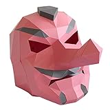 てんぐ子供用マスク かぶりもの ペーパークラフト 自分で作るシリーズ かぶれますく 天狗 知育 仮装衣装