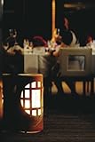 信楽焼　夕月夜燈　屋外用