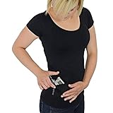 ポケットInnerwear t1d-seriesキャップレディースキャップスリーブトップwithインスリンポンプポケット、Designed for Diabetics US サイズ: One Size カラー: ホワイト