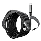 UGREEN Linkケーブル 5m Ｑuest 1 / 2 /VRに対応 L字 USB-C to USB-Cケーブル PD対応60W/3A急速充電 5Gbpsデータ転送 Type-C機種対応 E-Marker VRヘッドセット対応ー5m