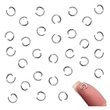 ファイ二エ 丸カン 5ｍｍ シルバー 200個 ジャンプリング 丸環 金具 基礎パーツ 接続金具 キーホルダー アクセサリー ハンドメイド パーツ BD4149