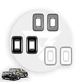 KUTOOK アルファード40 ヴェルファイア40 アクセサリー 2列シートスイッチガーニッシュ シートバックスイッチパネル