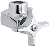 Kohler k-7659-cp角度停止four-armハンドルと3 / 8 " NPT、ポリッシュクローム