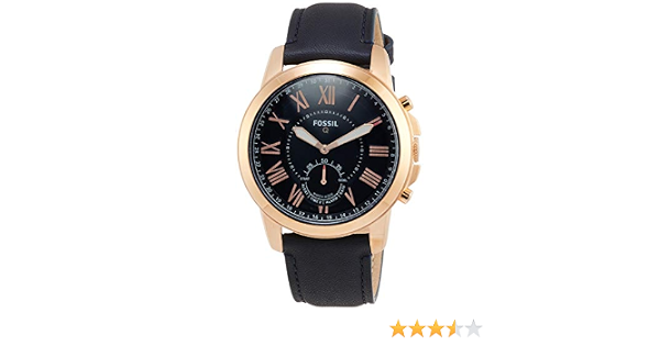 Amazon | [フォッシル] 腕時計 FTW1155 メンズ 