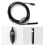 XCSOURCE　7mm 2M ケーブル　Android OTGマイクロ　USBエンドスコープ　防水チューブ　6LED付き　OTGとUVC機能　BI205