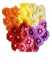 yasushoji ガーベラ 造花 花部分 10cm 30個 セット 結婚式 二次会 イベント 花のみ 素材 花材 フラワー (ガーベラ30個セット(6色×5))